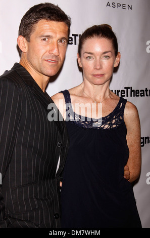 Jonathan Cake and Julianne Nicholson Opening night after party for 'Heartless' at Signature Theatre Company New York City USA – Stock Photo