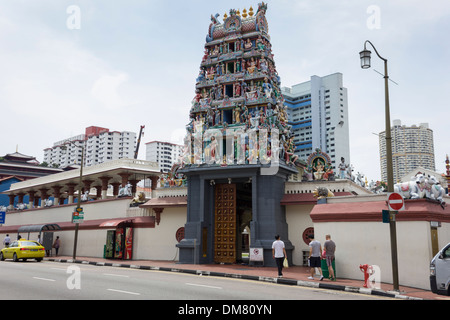 Sri Mariamman Temple, Singapore Stock Photo