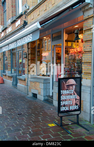 tommy's tobacco ypres Ypres souvenir shop Stock Photo