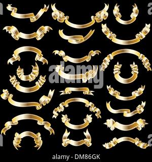 tapes set Stock Vector