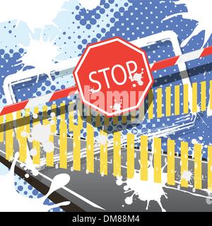 stop Stock Vector