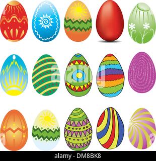 Easter eggs Stock Vector