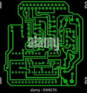 electrical scheme Stock Vector