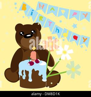 Birthday card Stock Vector