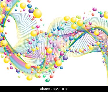 colourful lines Stock Vector