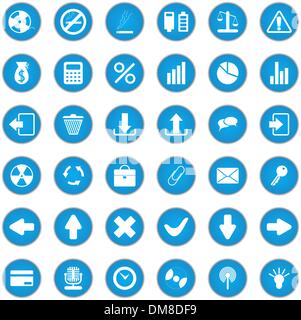 general icon set Stock Vector
