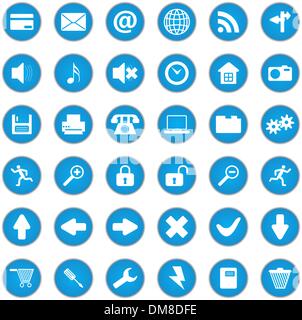 general icon set Stock Vector