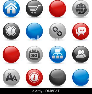 Web Site & Internet // Gel Pro Series Stock Vector