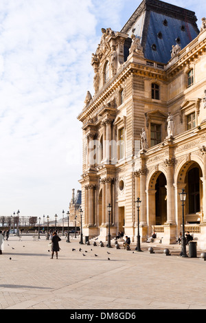 The Louvre Palace, Paris Stock Photo