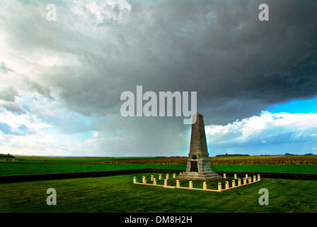 The Somme Australian memorial Pozieres Stock Photo