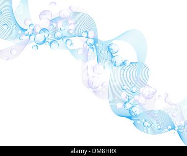 water  background Stock Vector