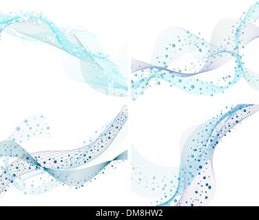 water  background Stock Vector