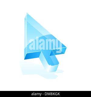 blue arrow cursor Stock Vector Image & Art - Alamy