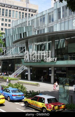 Mandarin Gallery shopping mall. Orchard Road, Singapore. Stock Photo