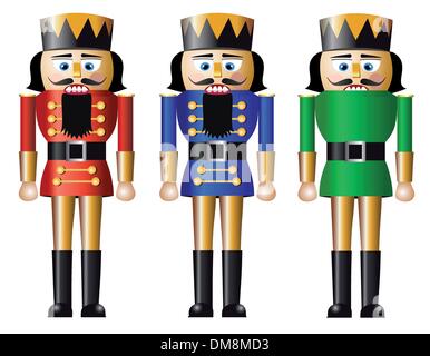 Christmas nutcracker Stock Vector