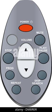 remote control Stock Vector