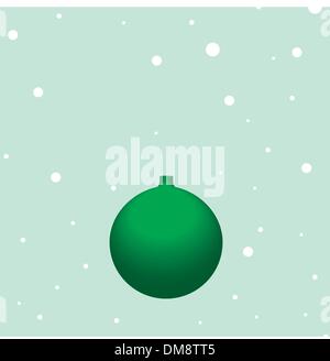 Singing christmas bird Stock Vector