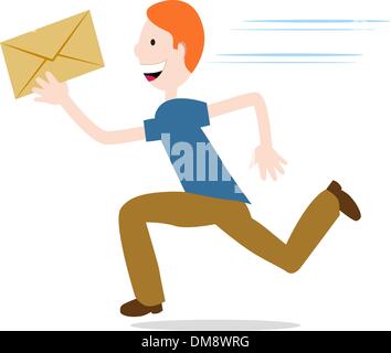 Urgent Mail Stock Vector