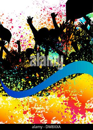 Soccer poster. EPS 8 Stock Vector