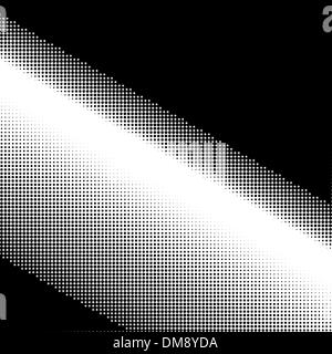 A black and white halftone background. EPS 8 Stock Vector