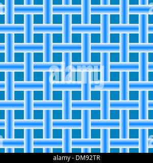 blue seamless horizontal mesh Stock Vector