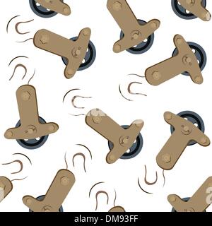 crane hook pattern Stock Vector