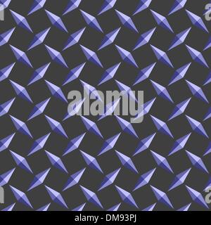 diamond plate pattern Stock Vector