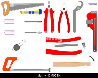 hand tools Stock Vector