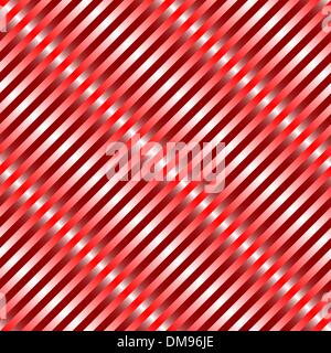 metallic red waves seamless pattern Stock Vector