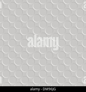 metallic seamless circle pattern Stock Vector