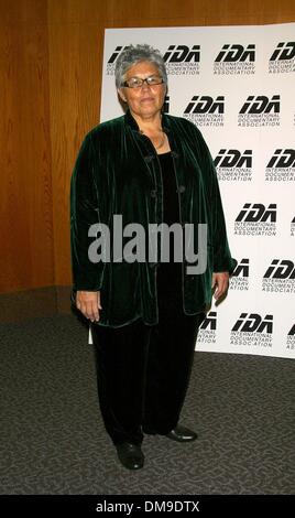 Dec. 13, 2002 - Los Angeles, CALIFORNIA, USA - K28050MR .18TH ANNUAL INTERNATIONAL DOCUMENTARY ASSOCIATION AWARDS GALA.DIRECTORS GUILD OF AMERICA THEATRE, LOS ANGELES, CA.12/13/02. MILAN RYBA/   2002.LOURDES PORTILLO(Credit Image: © Globe Photos/ZUMAPRESS.com) Stock Photo