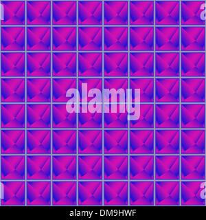purple pyramids texture Stock Vector