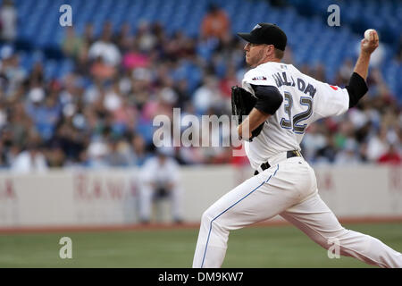 19 August 2009: Toronto Blue Jays 3rd baseman Edwin Encarnacion