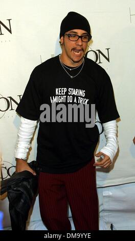 Apr. 16, 2002 - Los Angeles, CALIFORNIA, USA - AJ MCLEAN..MTV ICON.HONORS AEROSMITH AT.SONY STUDIOS, CULVER Los Angeles, CA.APRIL 14, 2002. NINA PROMMER/   2002 K24654NP.(Credit Image: © Globe Photos/ZUMAPRESS.com) Stock Photo