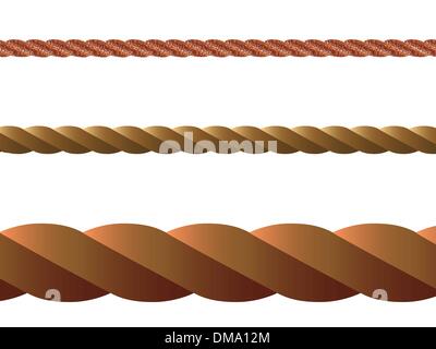 rope vector Stock Vector