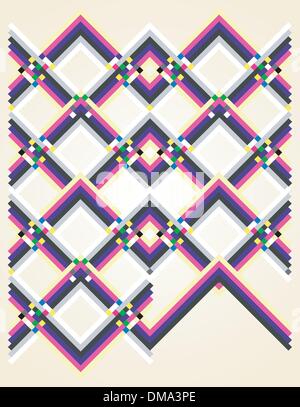 geometric pastel colors background Stock Vector