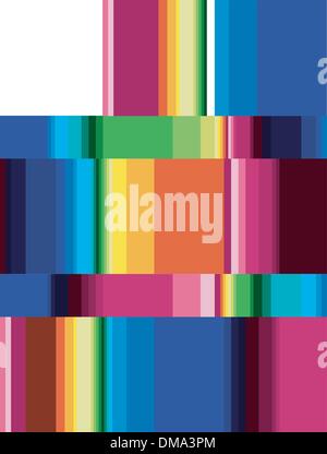 geometric pattern multicolored Stock Vector