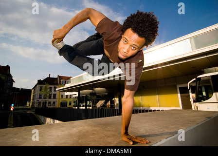 Breakdancer Stock Photo