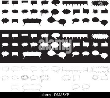 Speech Bubbles Stock Vector