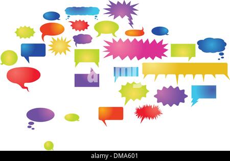 Speech Bubbles Stock Vector