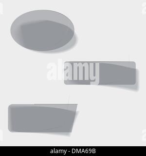 Advertising coupons Stock Vector