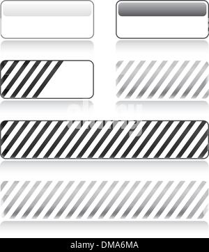 set of various vector black buttons Stock Vector Image & Art - Alamy