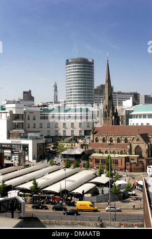 The Birmingham city centre skyline. Stock Photo