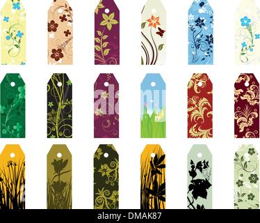 bookmarks set Stock Vector