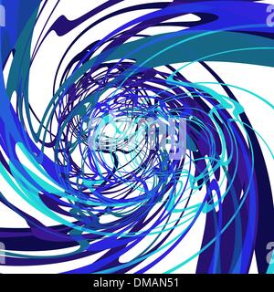 Blue abstract stylish fantasy background. EPS8 Stock Vector