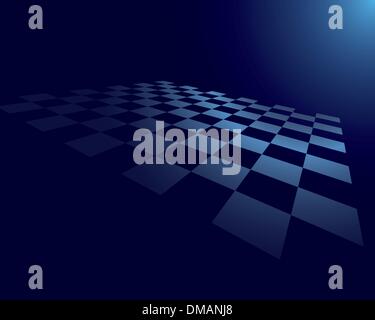 abstract checked board Stock Vector