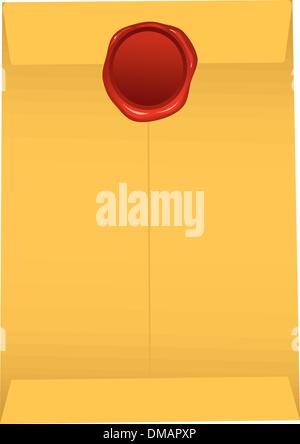 vector sealed envelope Stock Vector