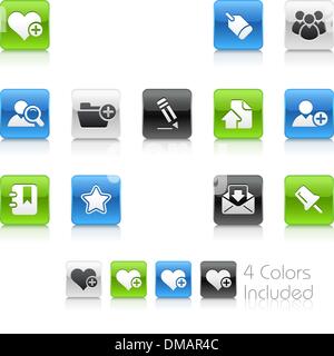Internet & Blog // Clean Series Stock Vector