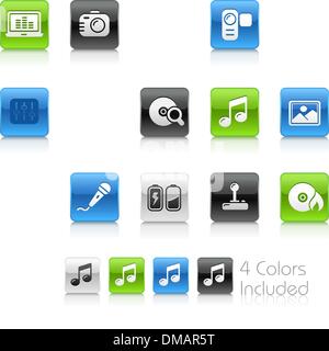 Media & Entertainment // Clean Series Stock Vector