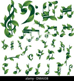 Notes set Stock Vector
